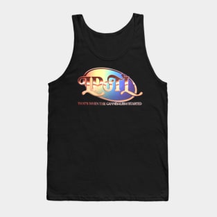 LPOTL - Retro Typographic Design Tank Top